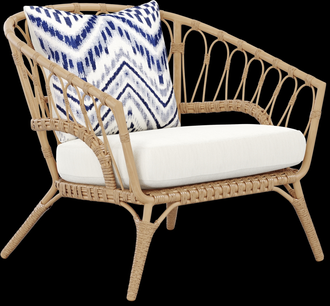 Catalina Natural 5 Pc Outdoor Chat Seating Set - Thumbnail - Image 6