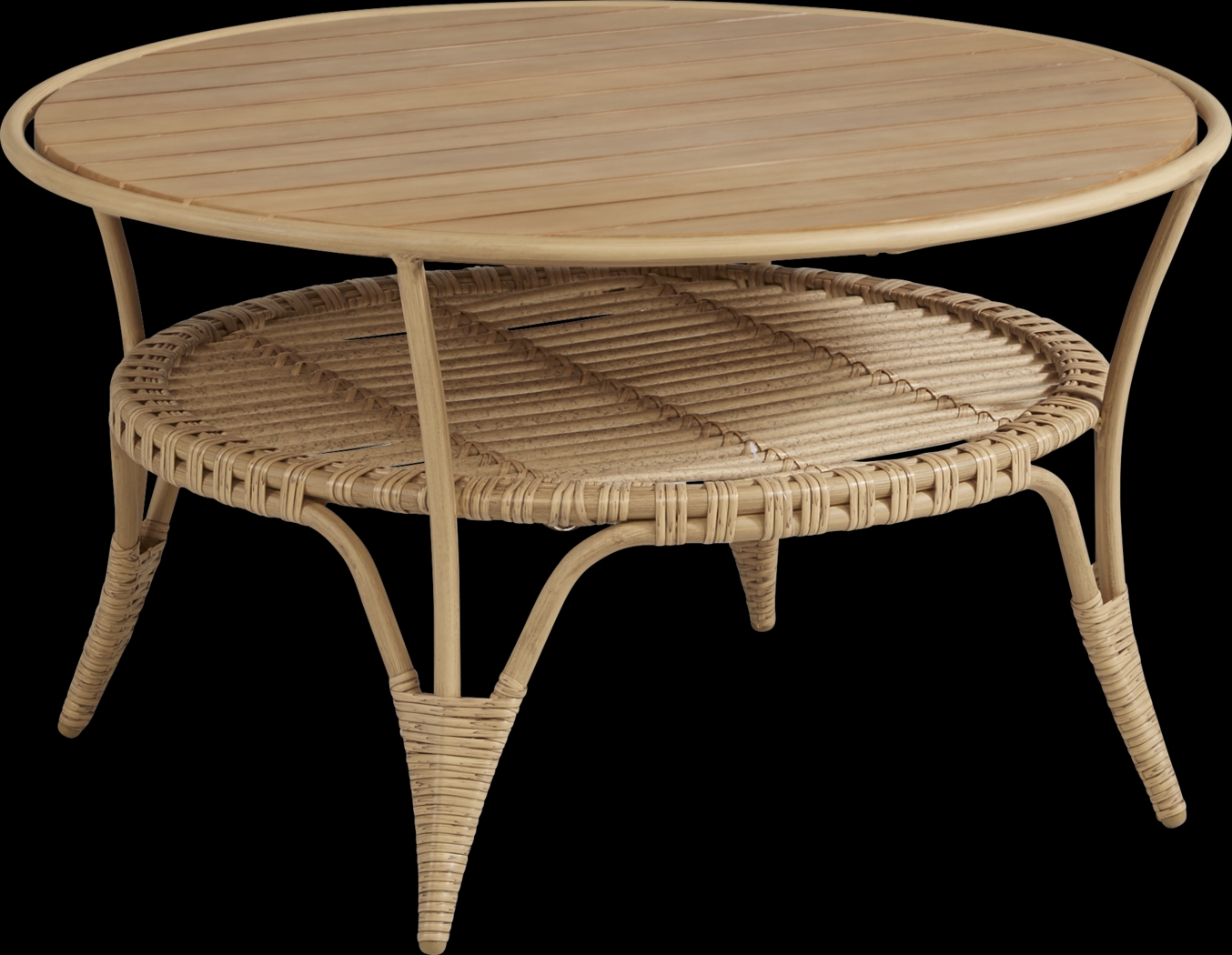 Catalina Natural 5 Pc Outdoor Chat Seating Set - Thumbnail - Image 3