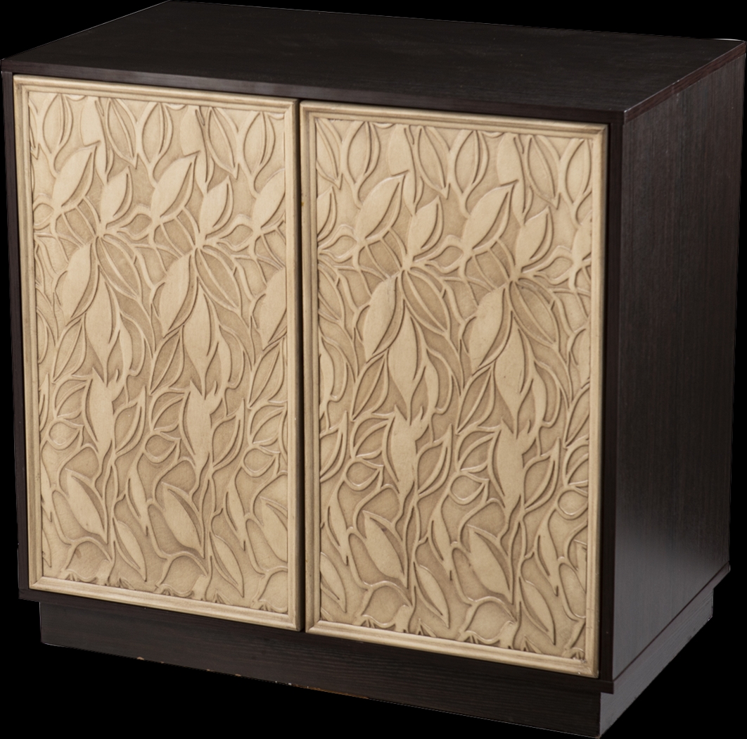 Catara Brown Accent Cabinet - Thumbnail - Image 1