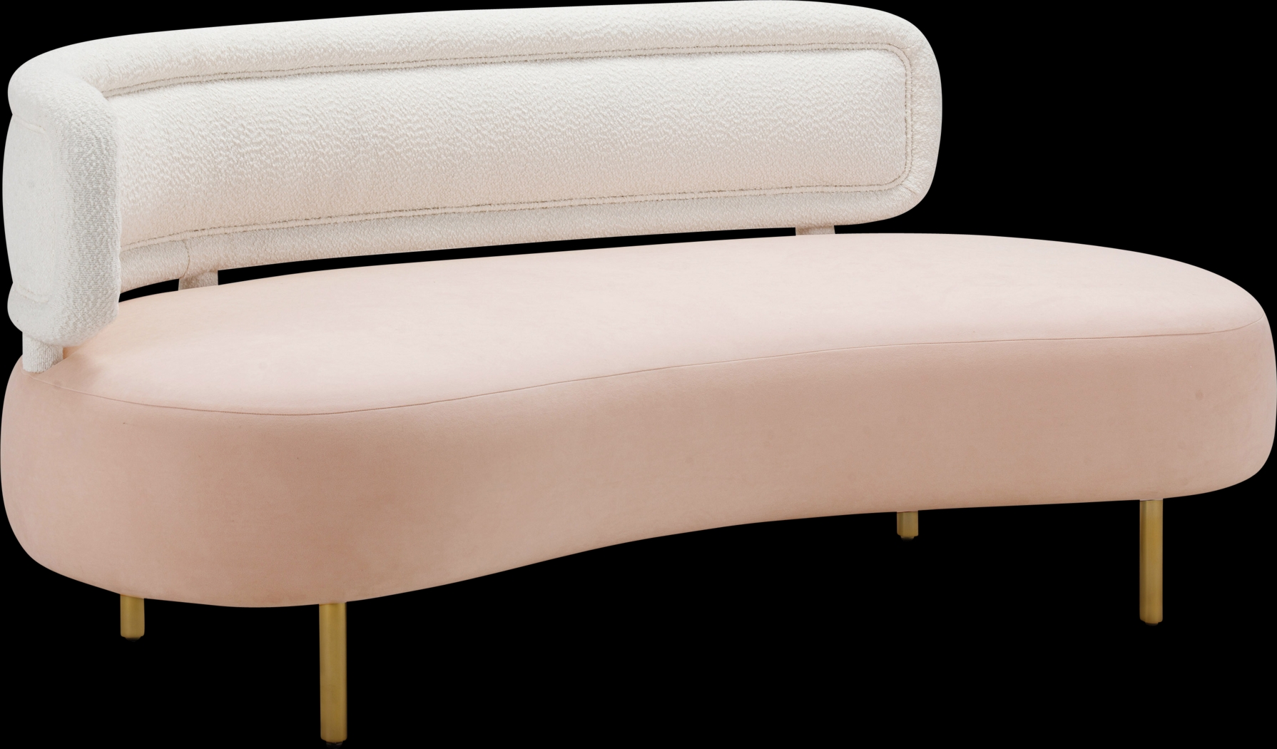 Catawissa Blush Sofa - Thumbnail - Image 1