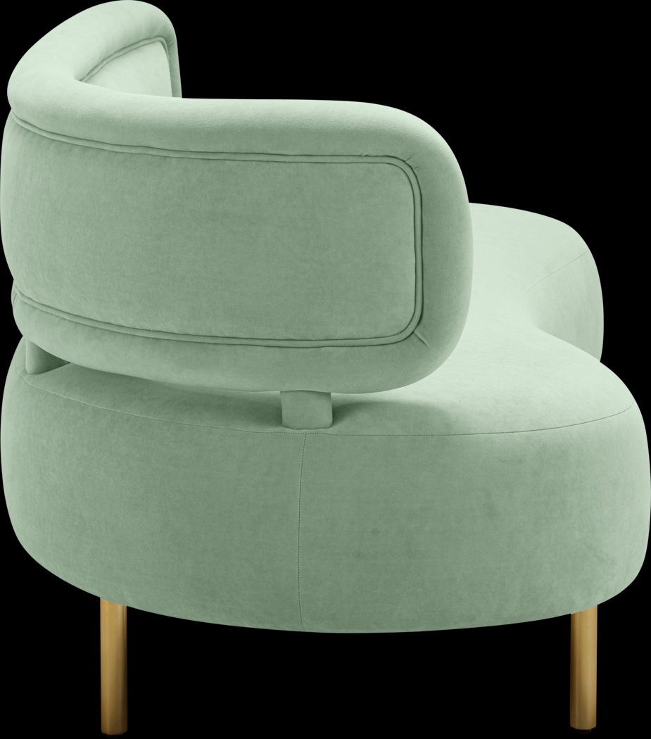 Catawissa Mint Green Sofa - Thumbnail - Image 4