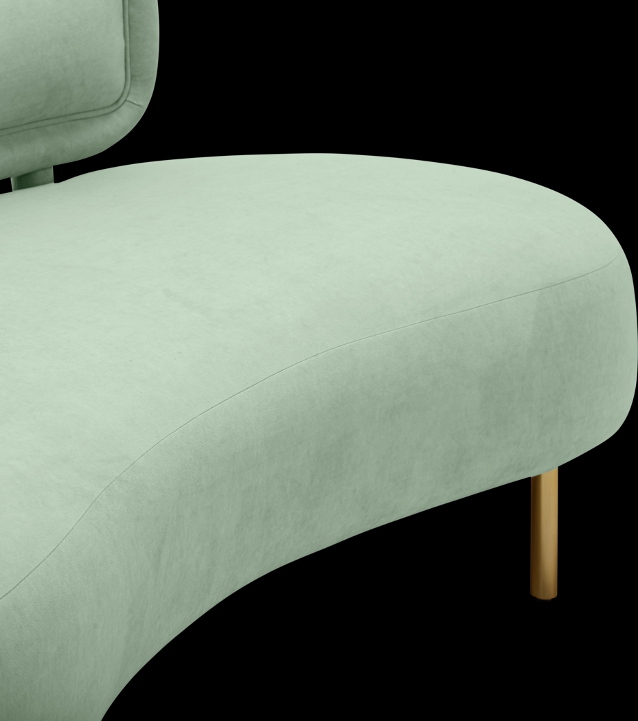 Catawissa Mint Green Sofa - Thumbnail - Image 5