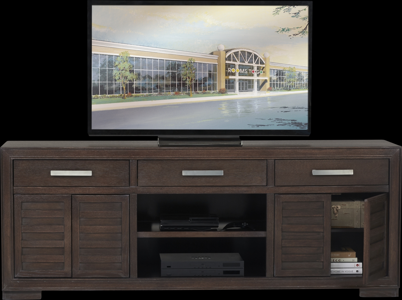 Cates Ridge Tobacco 81 in. Console - Thumbnail - Image 3