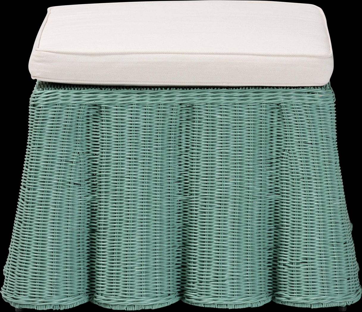 Caudleslake Green Ottoman - Thumbnail - Image 3