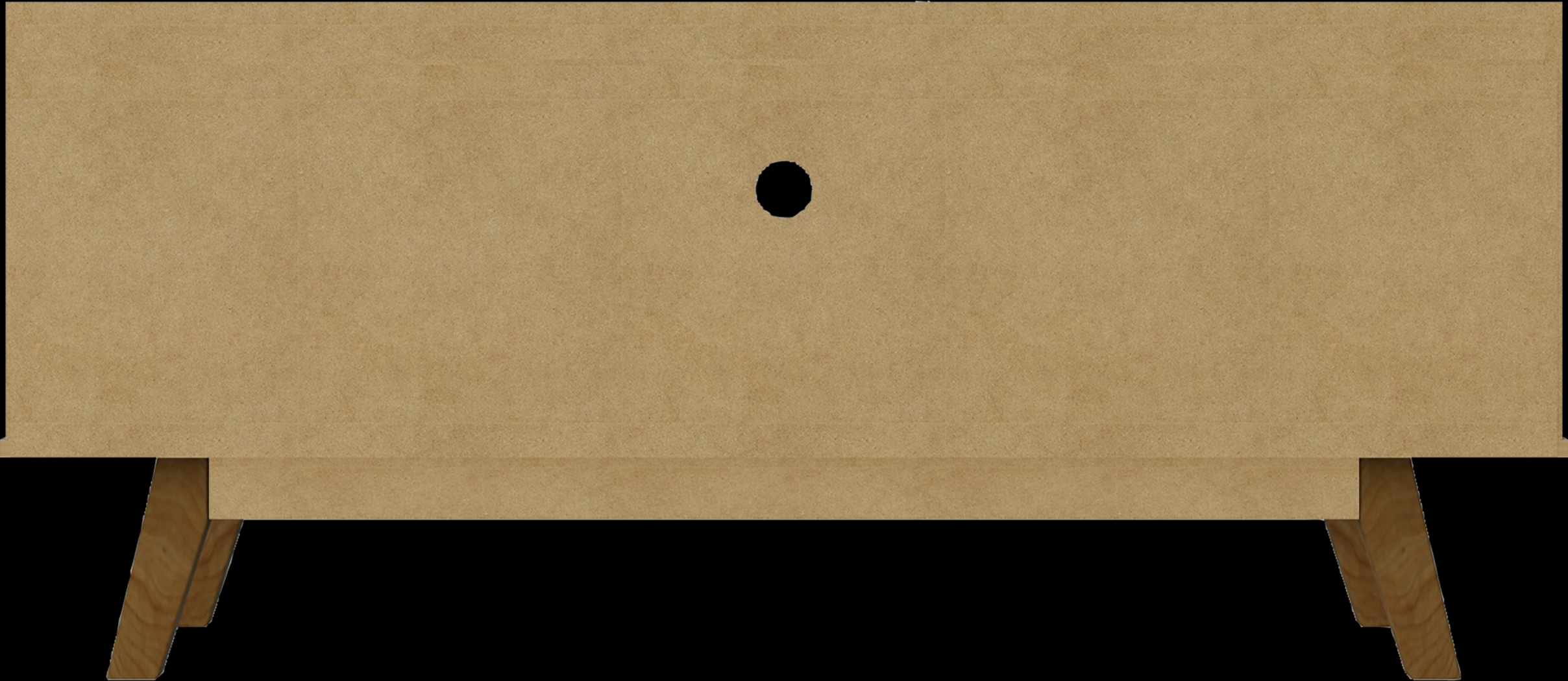 Caughey I Black 53.5 in. Console - Thumbnail - Image 3