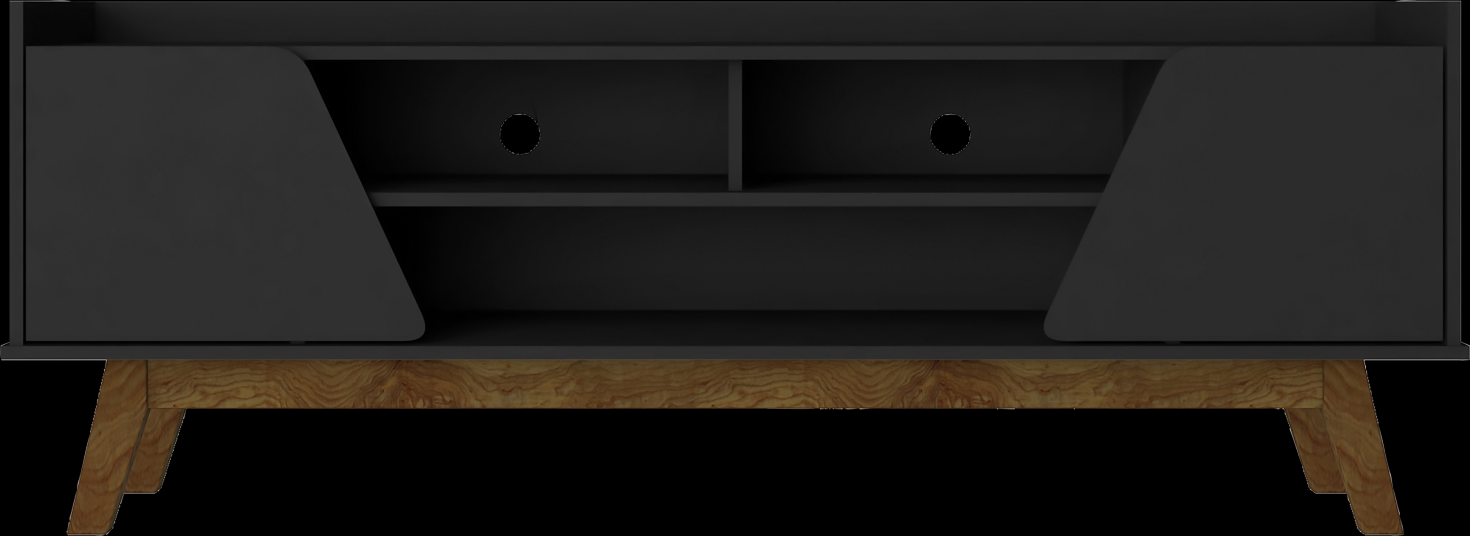 Caughey II Black 63 in. Console - Thumbnail - Image 1
