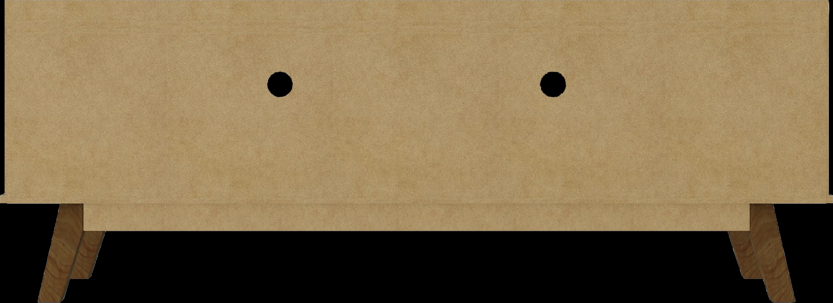 Caughey II Gray 63 in. Console - Thumbnail - Image 4