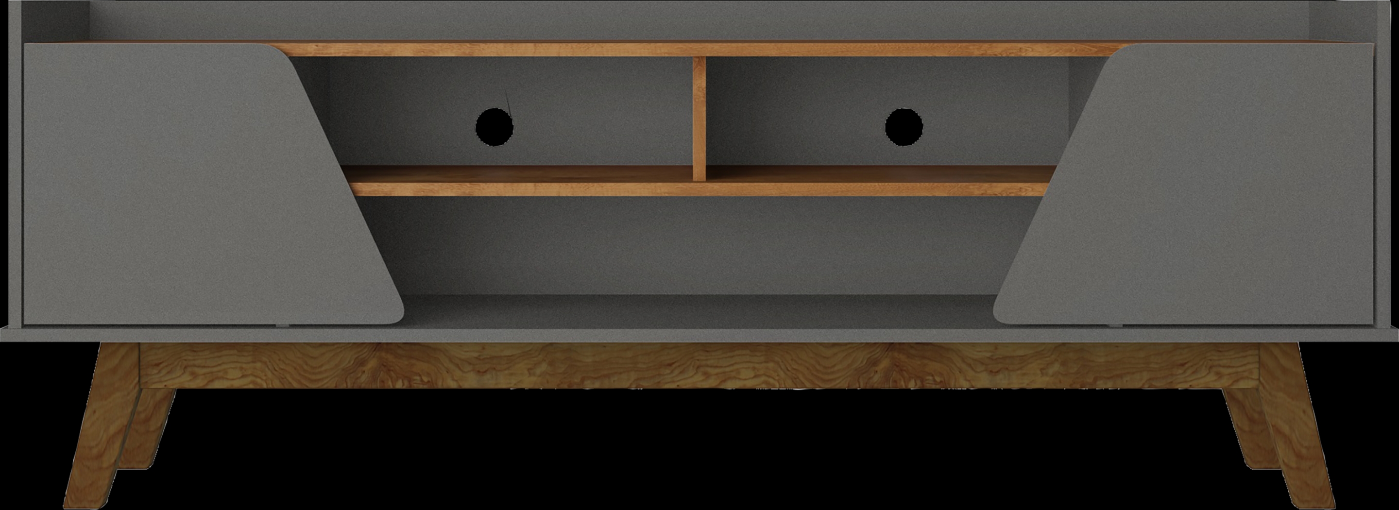 Caughey II Gray 63 in. Console - Thumbnail - Image 1