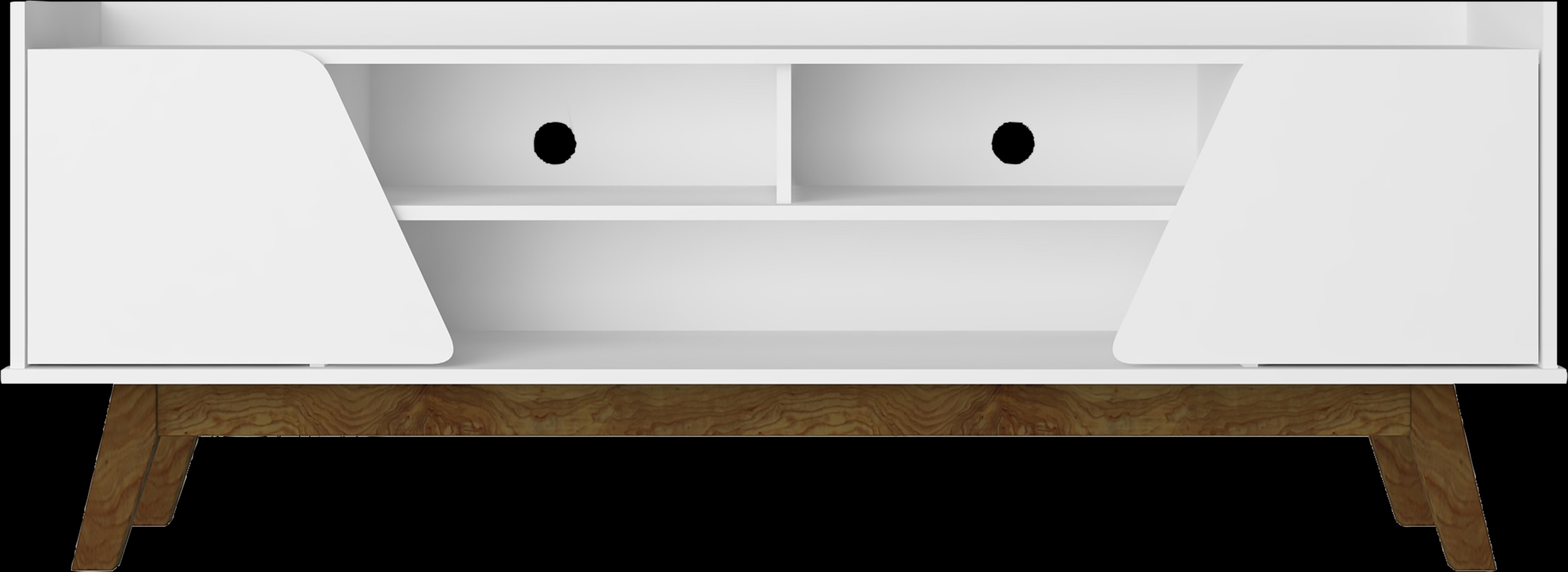 Caughey II White 63 in. Console - Thumbnail - Image 1