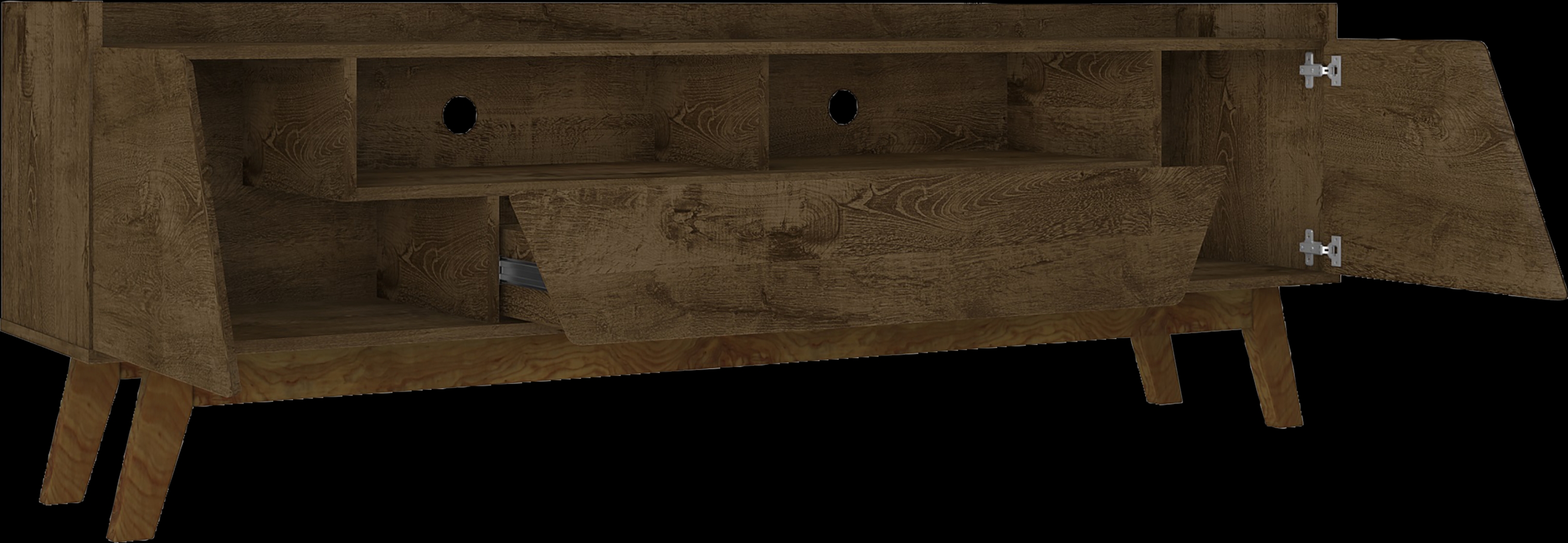 Caughey III Brown 71 in. Console - Thumbnail - Image 4