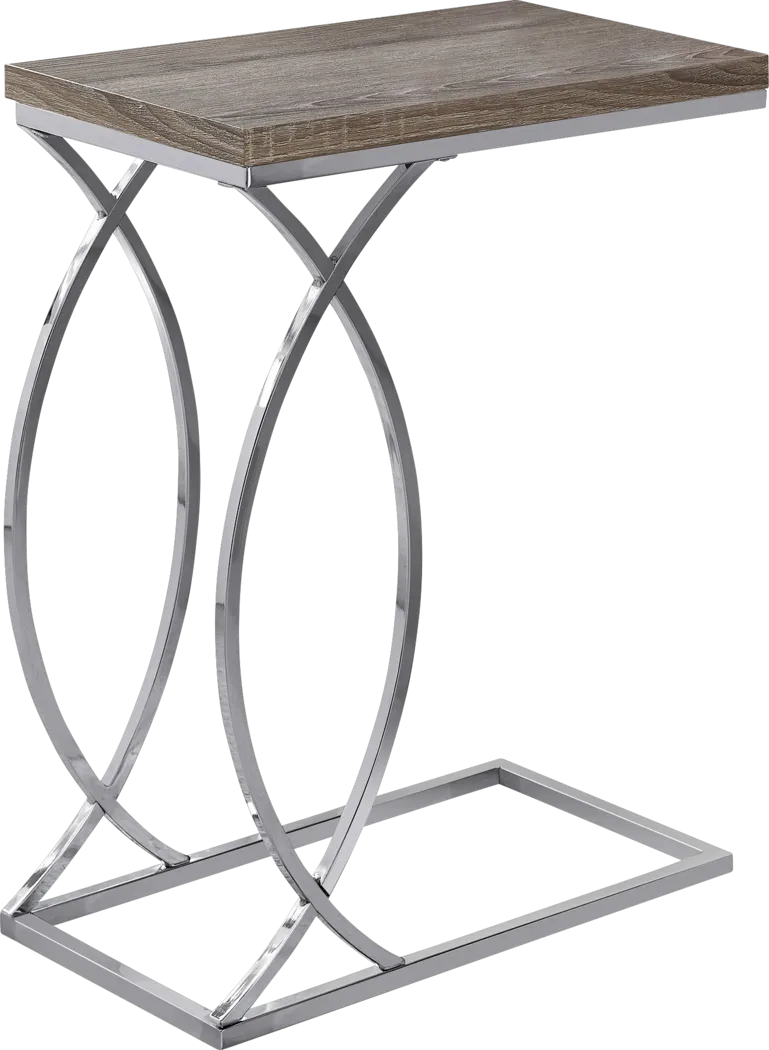 Cauley Taupe Accent Table - Thumbnail - Image 1