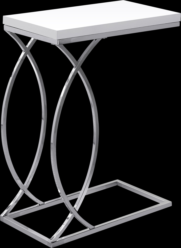 Cauley White Accent Table - Thumbnail - Image 1
