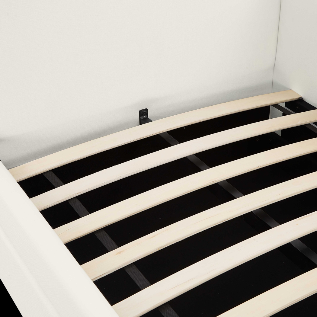 Caulfieldy Cream Twin Daybed with Trundle - Thumbnail - Image 5