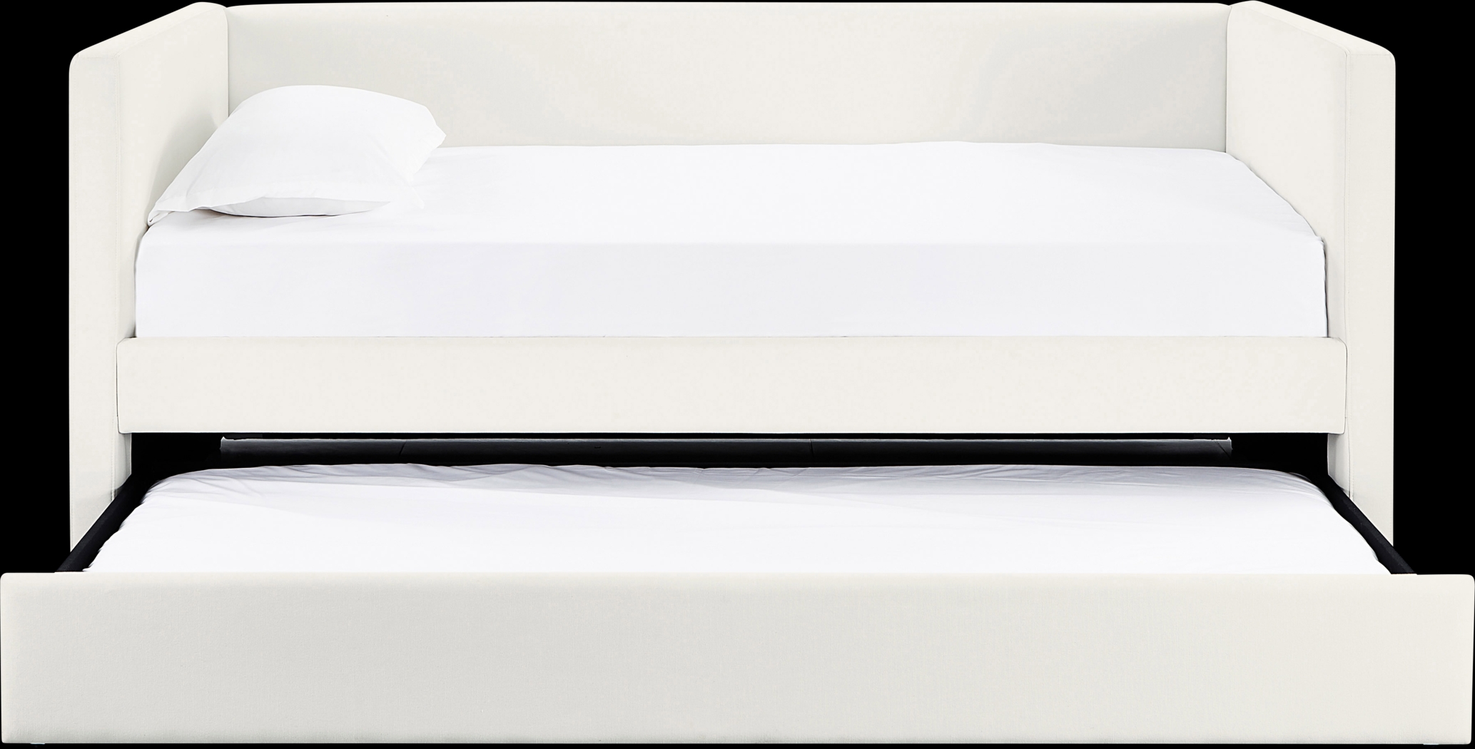 Caulfieldy Cream Twin Daybed with Trundle - Thumbnail - Image 7