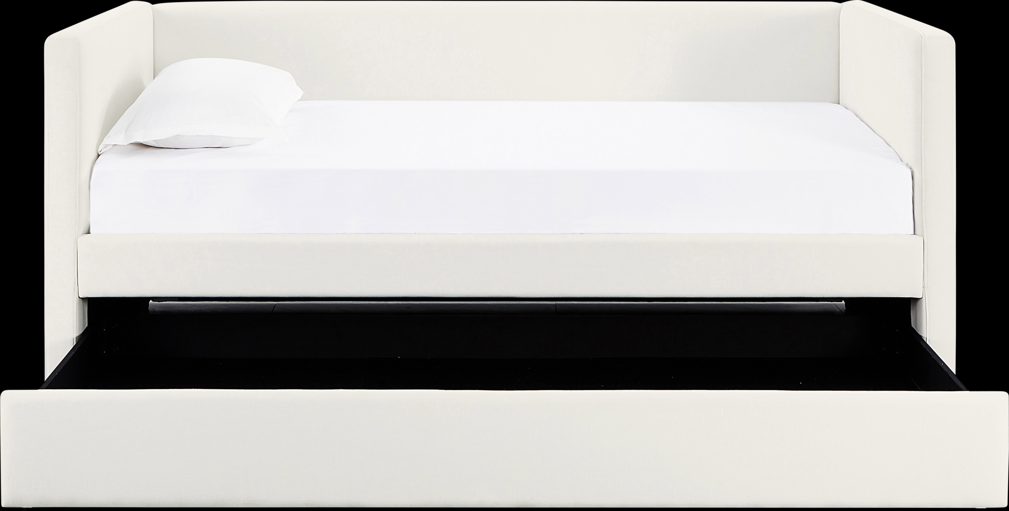 Caulfieldy Cream Twin Daybed with Trundle - Thumbnail - Image 8