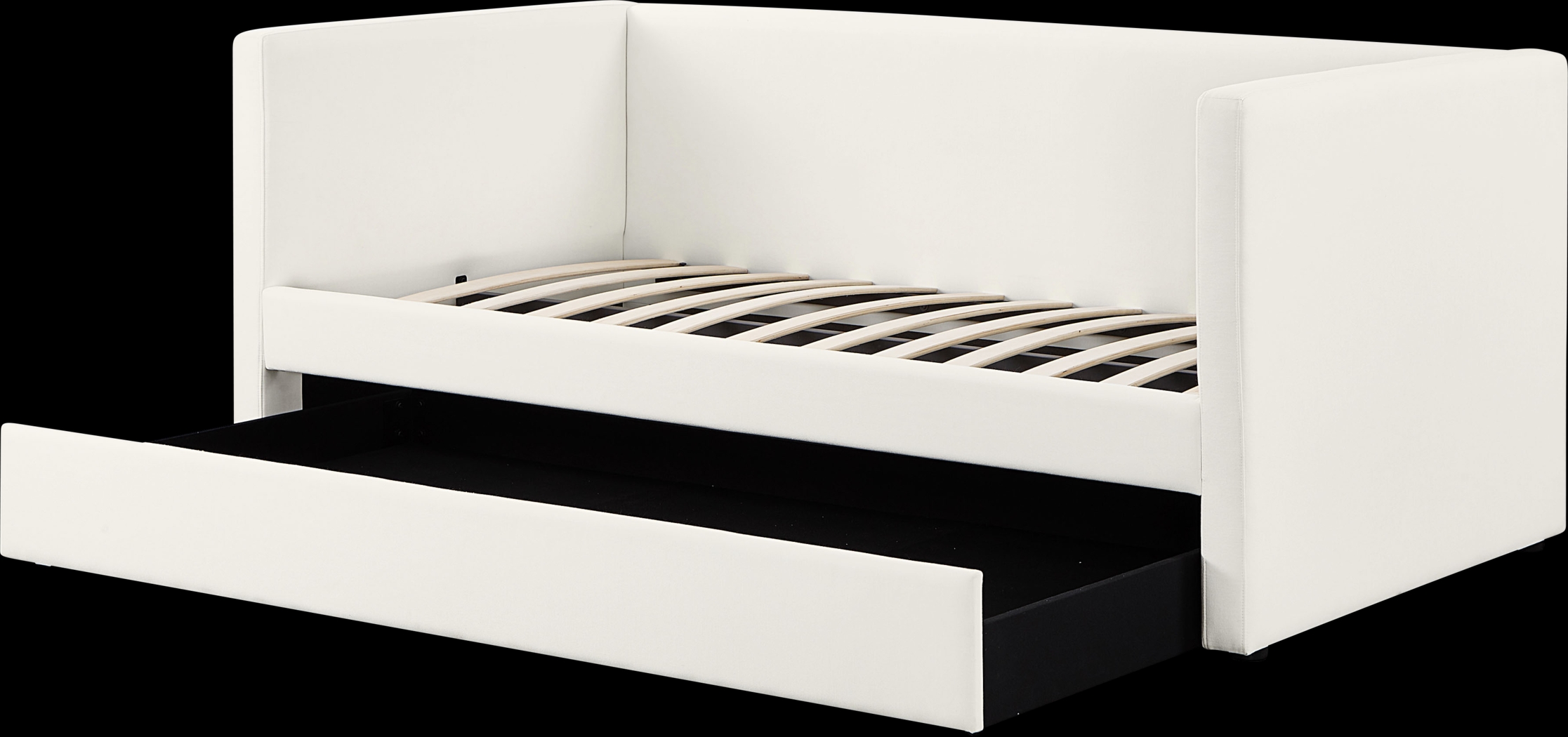 Caulfieldy Cream Twin Daybed with Trundle - Thumbnail - Image 10
