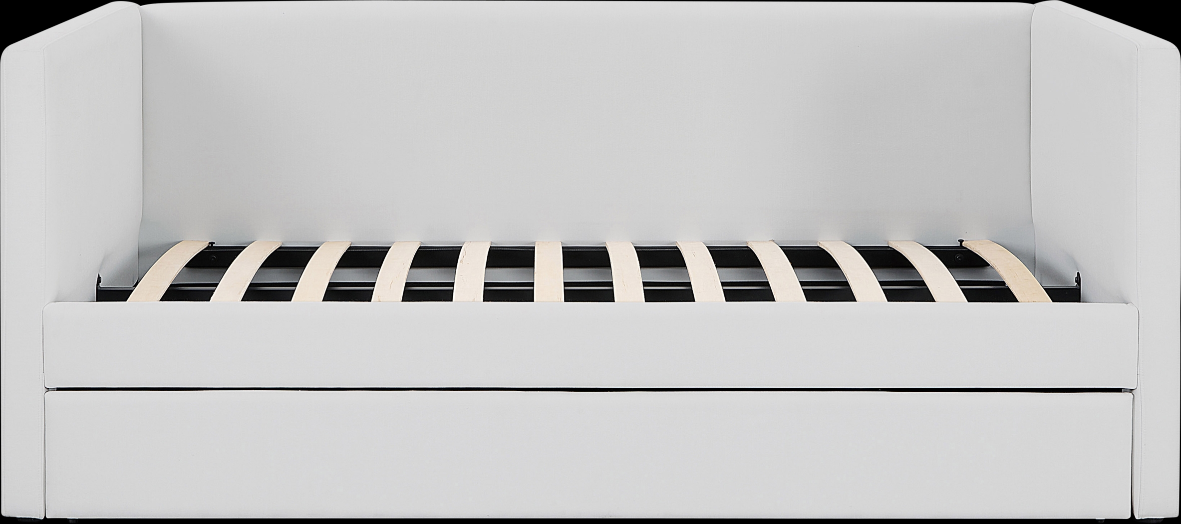 Caulfieldy Gray Twin Daybed with Trundle - Thumbnail - Image 4