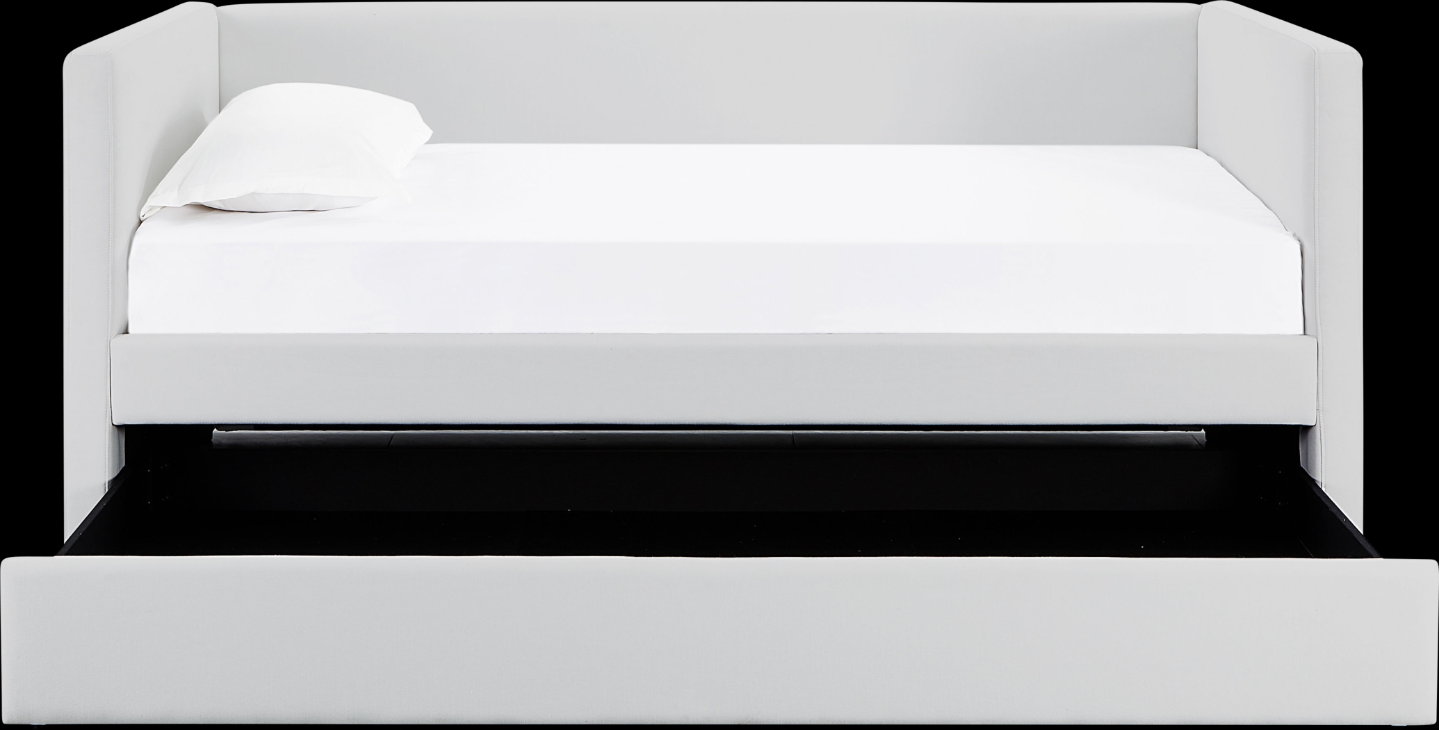 Caulfieldy Gray Twin Daybed with Trundle - Thumbnail - Image 8