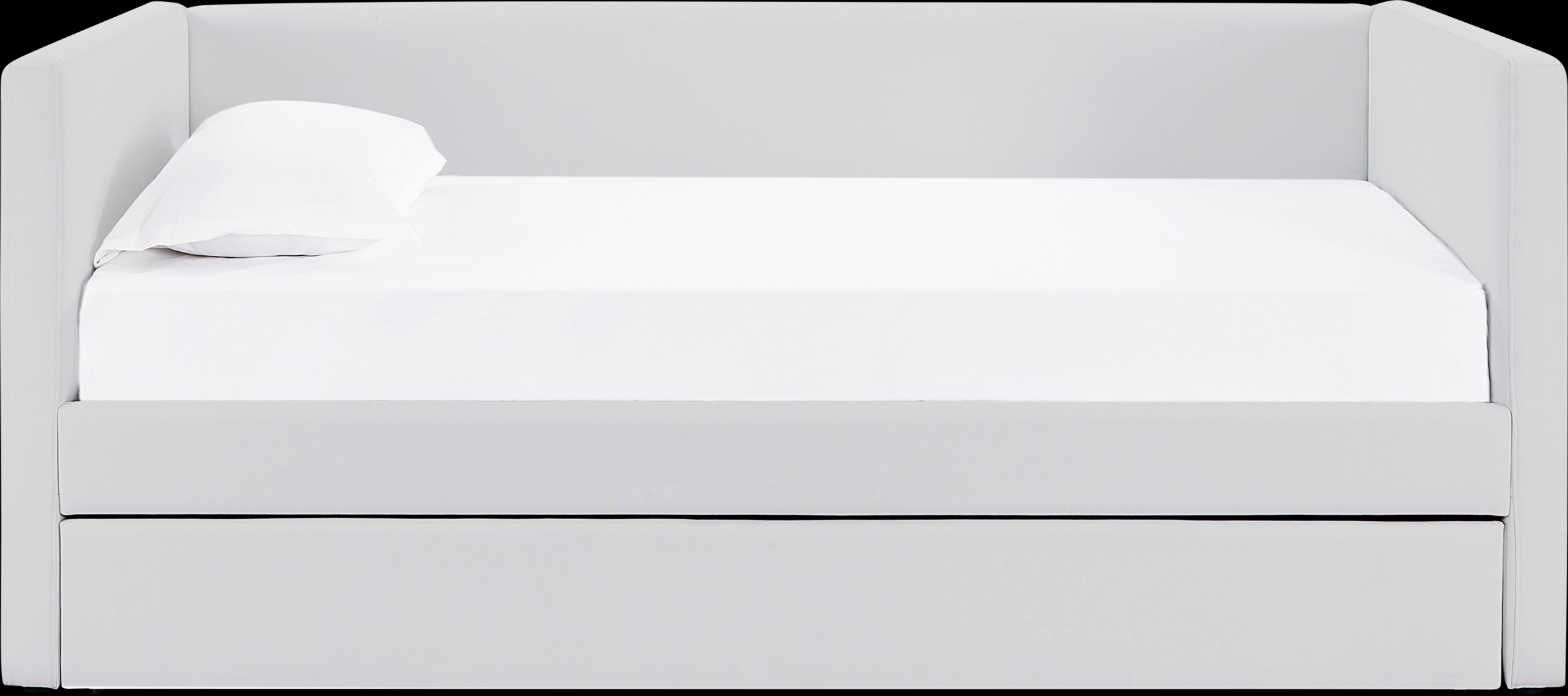 Caulfieldy Gray Twin Daybed with Trundle - Thumbnail - Image 9