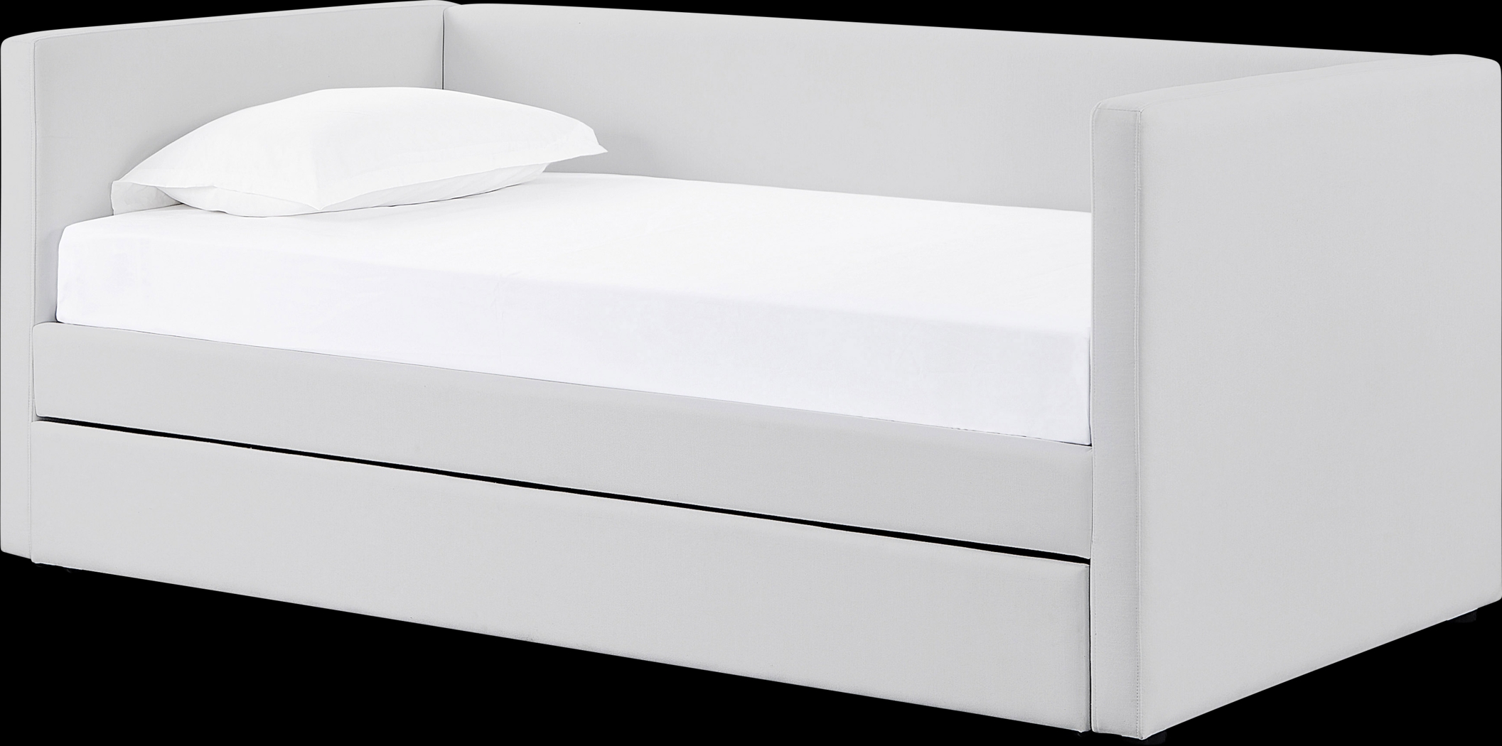 Caulfieldy Gray Twin Daybed with Trundle - Thumbnail - Image 1