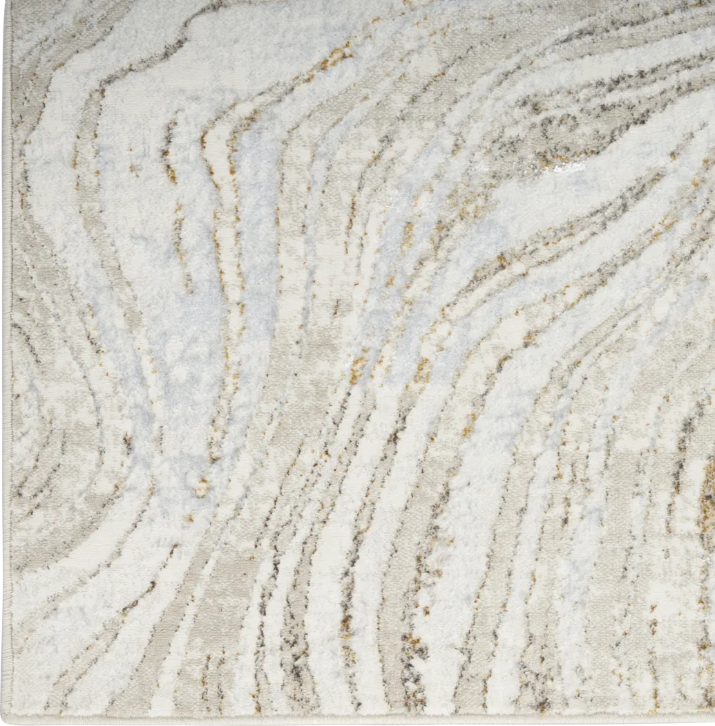 Caulgan Gray/Gold 7'10 x 9'10 Rug - Thumbnail - Image 4