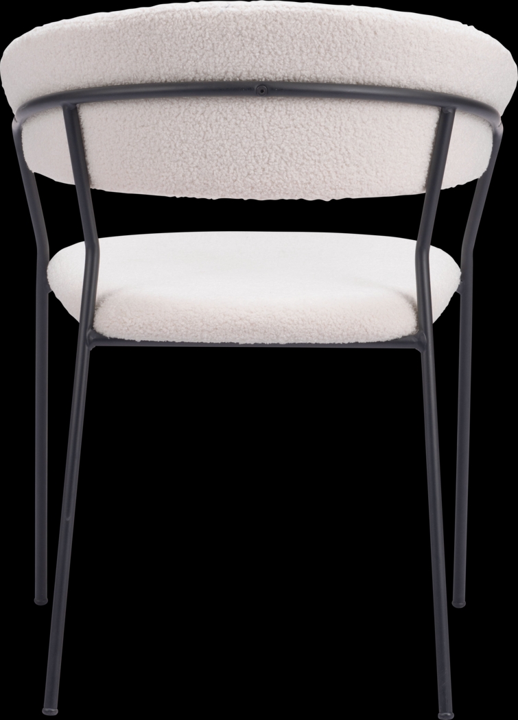 Causbie White Side Chair, Set of 2 - Thumbnail - Image 5