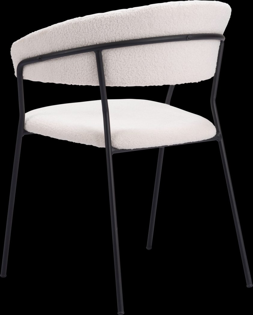Causbie White Side Chair, Set of 2 - Thumbnail - Image 6