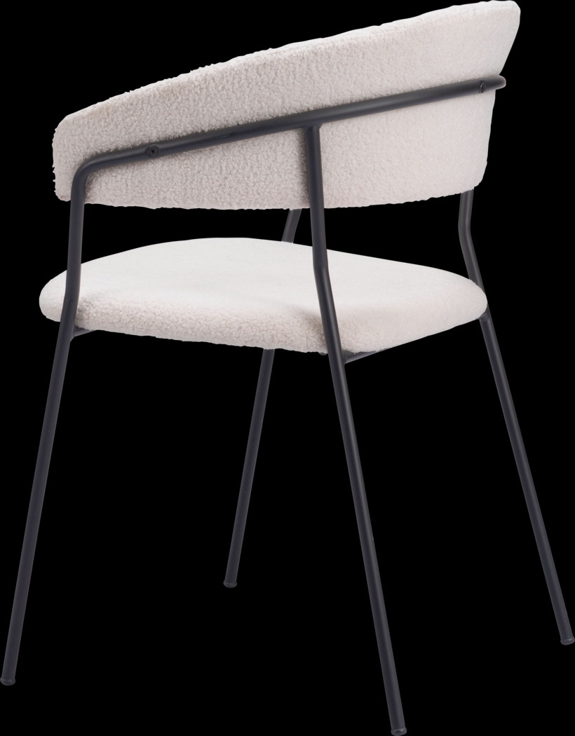 Causbie White Side Chair, Set of 2 - Thumbnail - Image 7