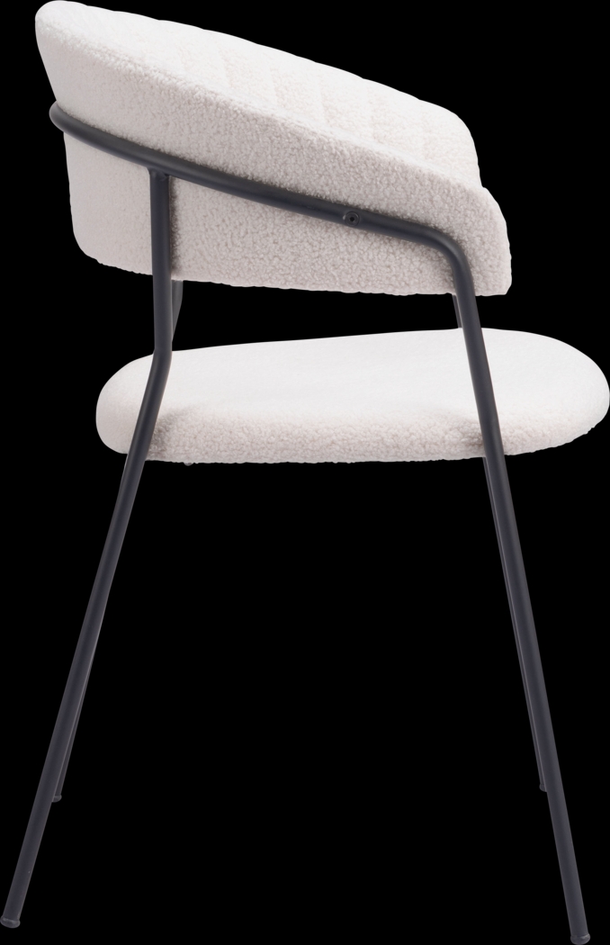Causbie White Side Chair, Set of 2 - Thumbnail - Image 8