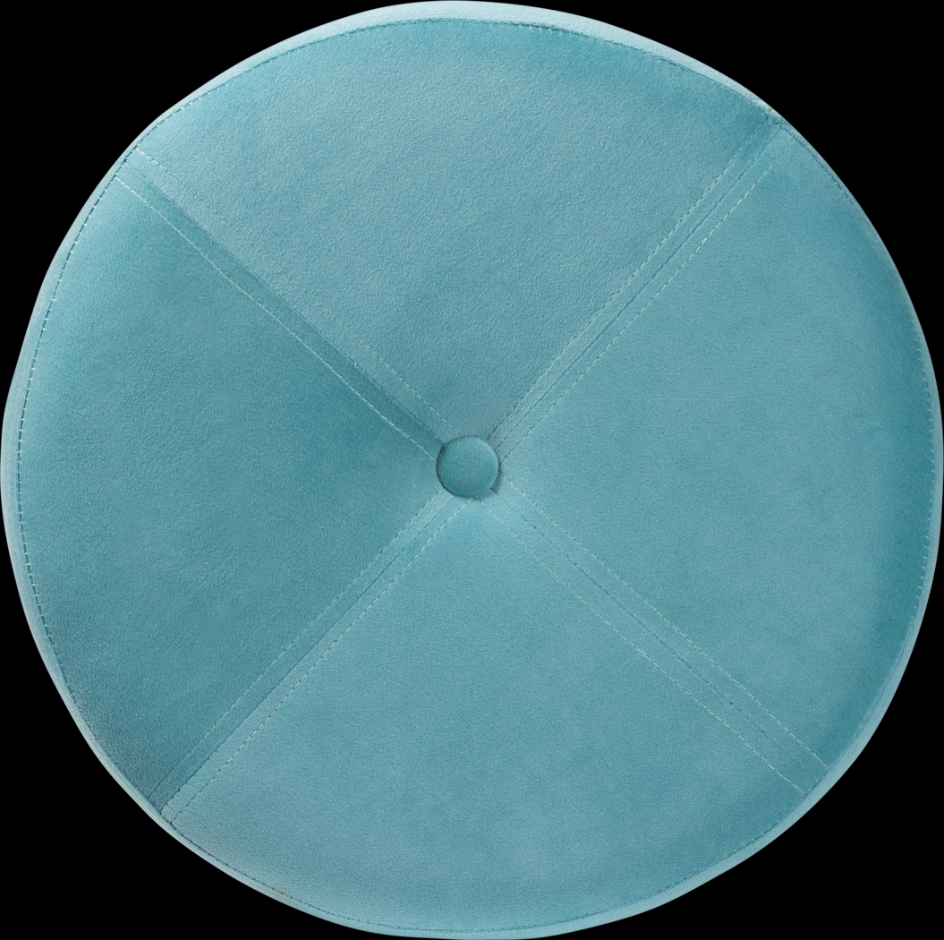 Causton Blue Ottoman - Thumbnail - Image 5