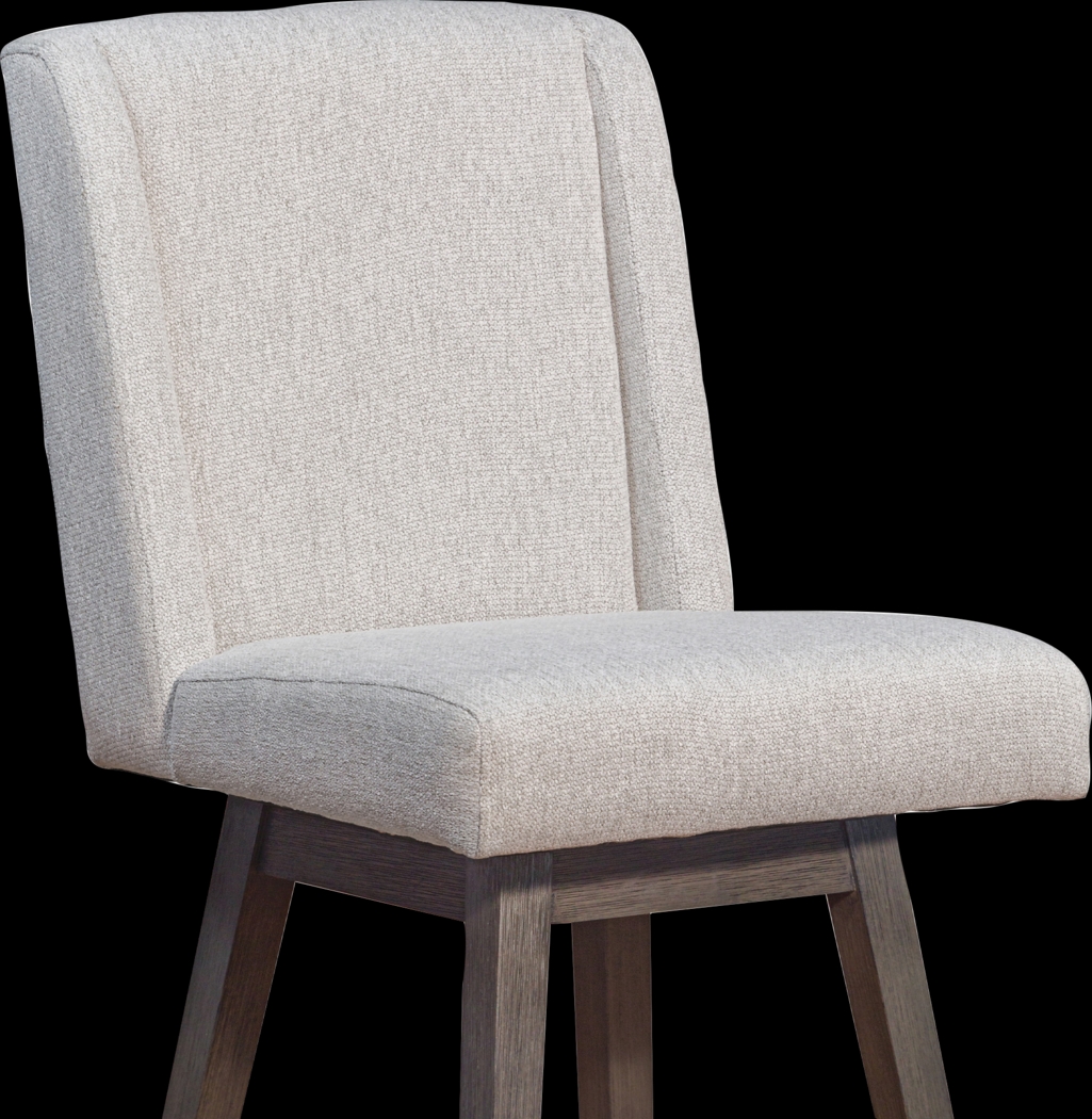 Cauthorn Beige Swivel Bar Stool - Thumbnail - Image 7