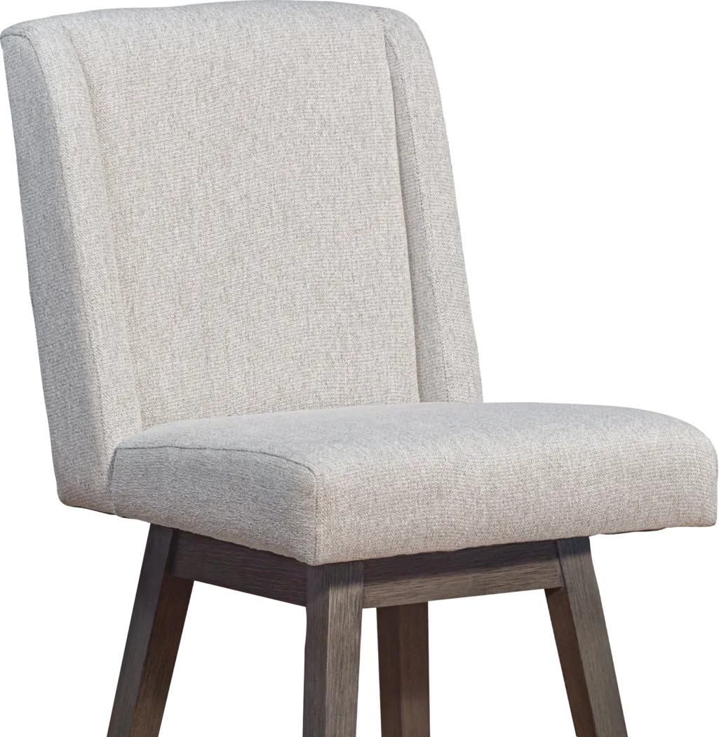 Cauthorn Beige Swivel Barstool - Thumbnail - Image 7