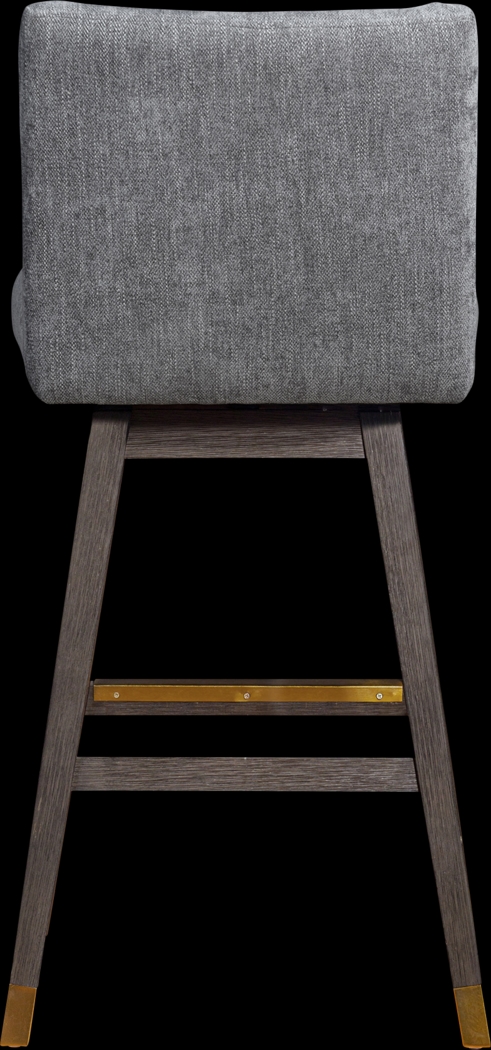 Cauthorn Gray Swivel Barstool - Thumbnail - Image 6