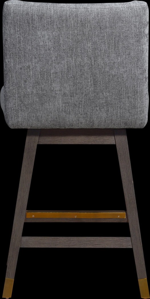 Cauthorn Gray Swivel Counter Stool - Thumbnail - Image 6