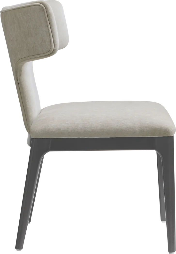 Cautri Gray Side Chair, Set of 2 - Thumbnail - Image 6