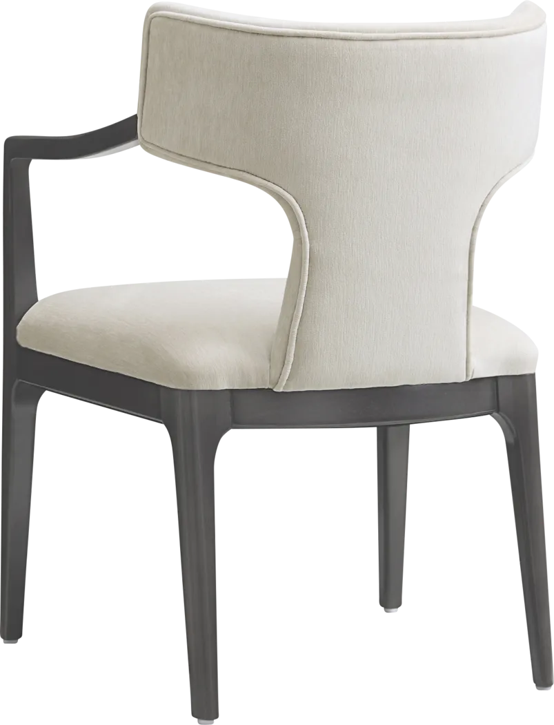 Cautri White Arm Chair - Thumbnail - Image 3