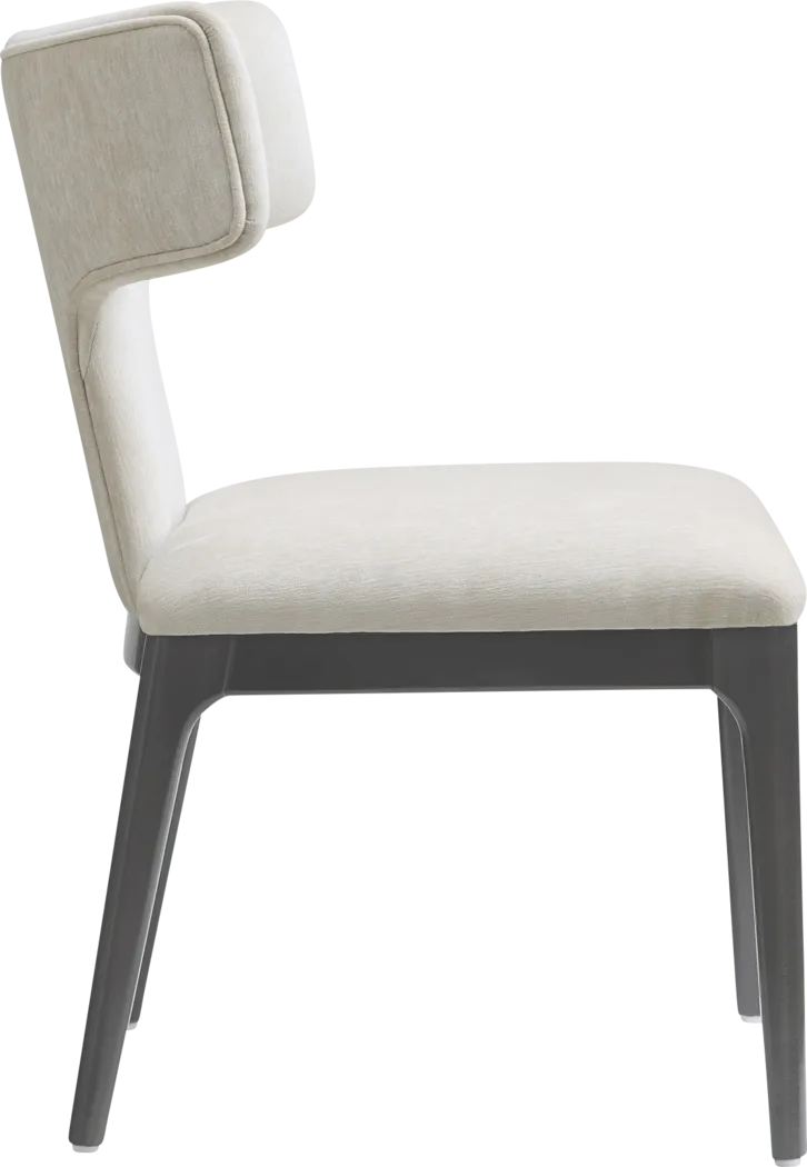 Cautri White Side Chair, Set of 2 - Thumbnail - Image 5