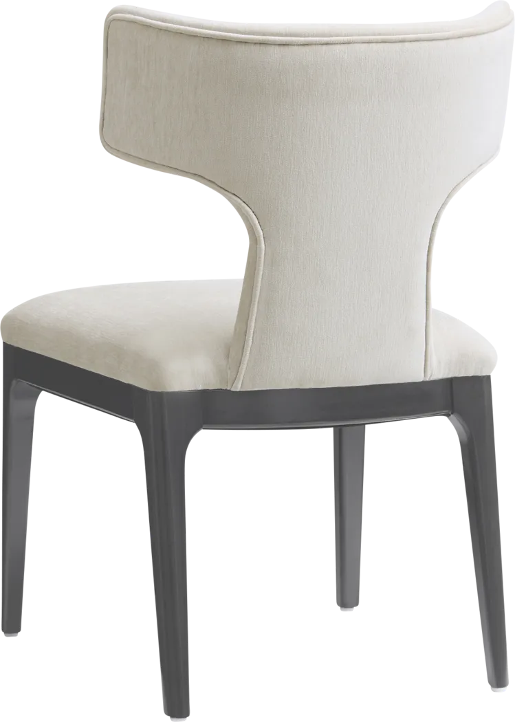 Cautri White Side Chair, Set of 2 - Thumbnail - Image 6