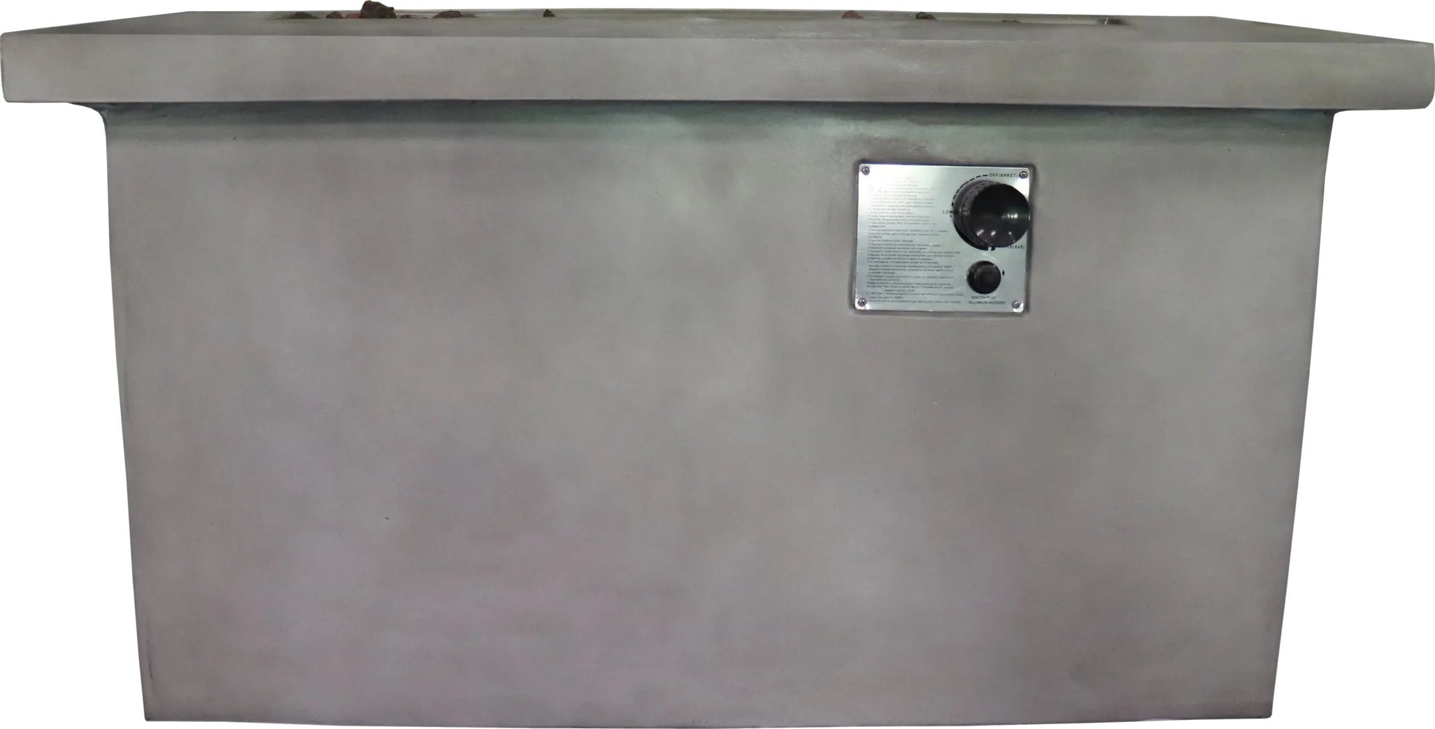 Cavalini Gray Outdoor Fire Pit - Thumbnail - Image 4