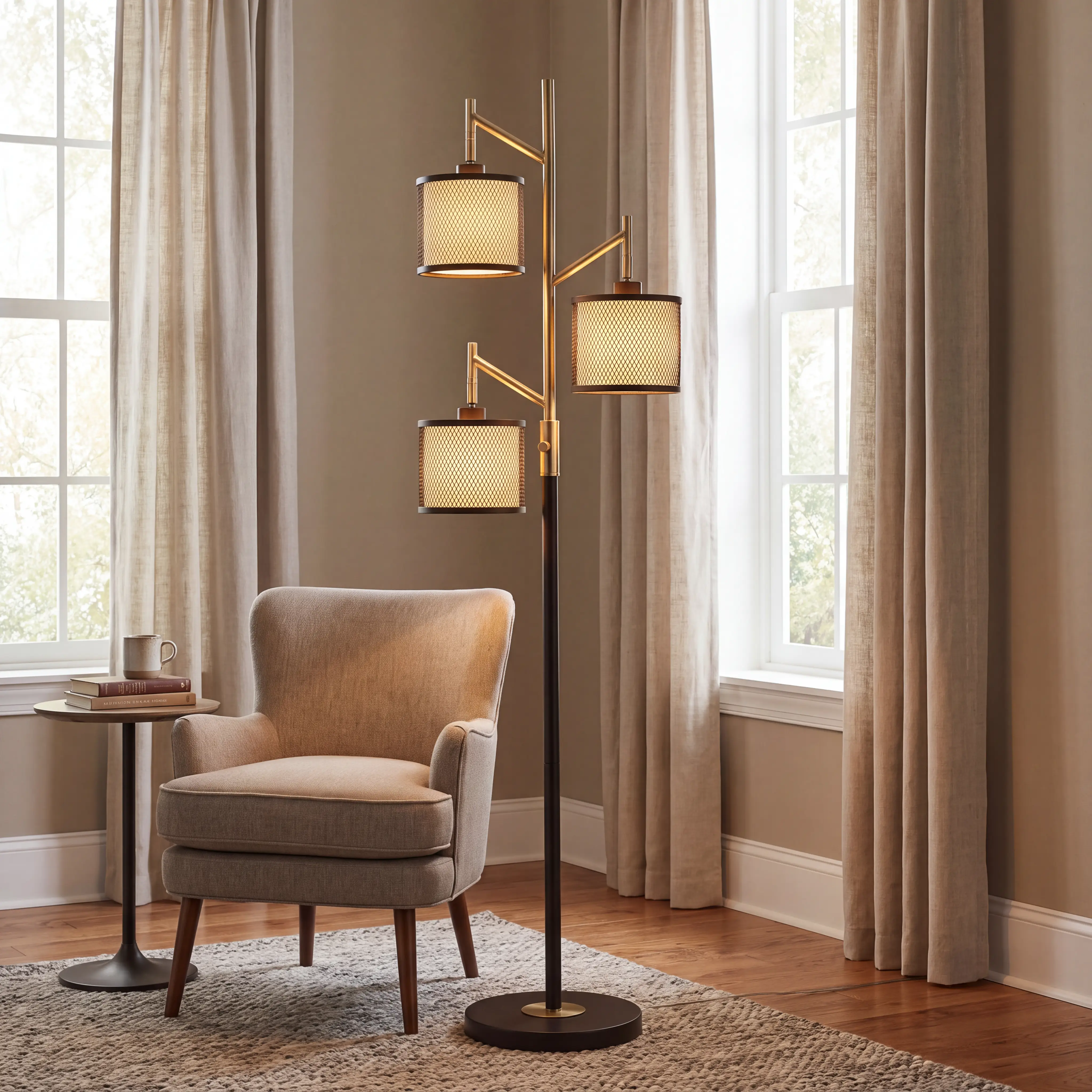 Cave Canyon Coffee Floor Lamp - Thumbnail - Image 4