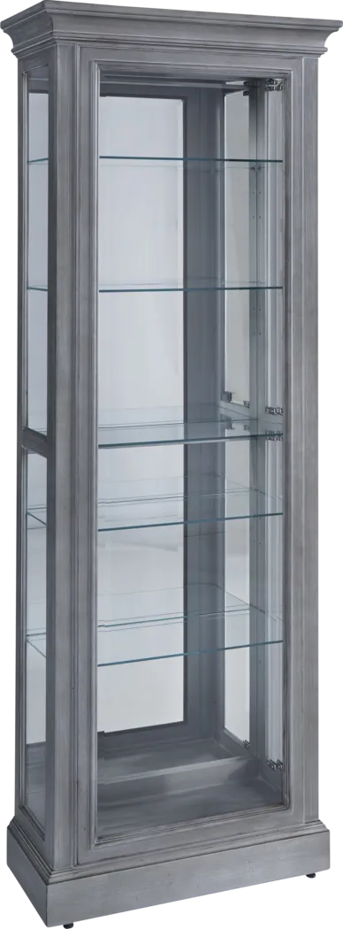 Cavecloud Gray Accent Cabinet - Thumbnail - Image 1