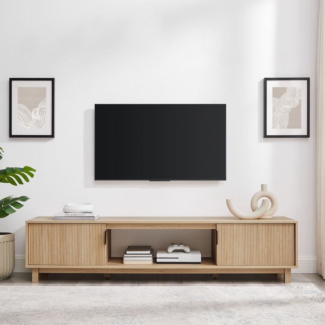 Cavendish Oak 70 in. Console - Thumbnail - Image 2