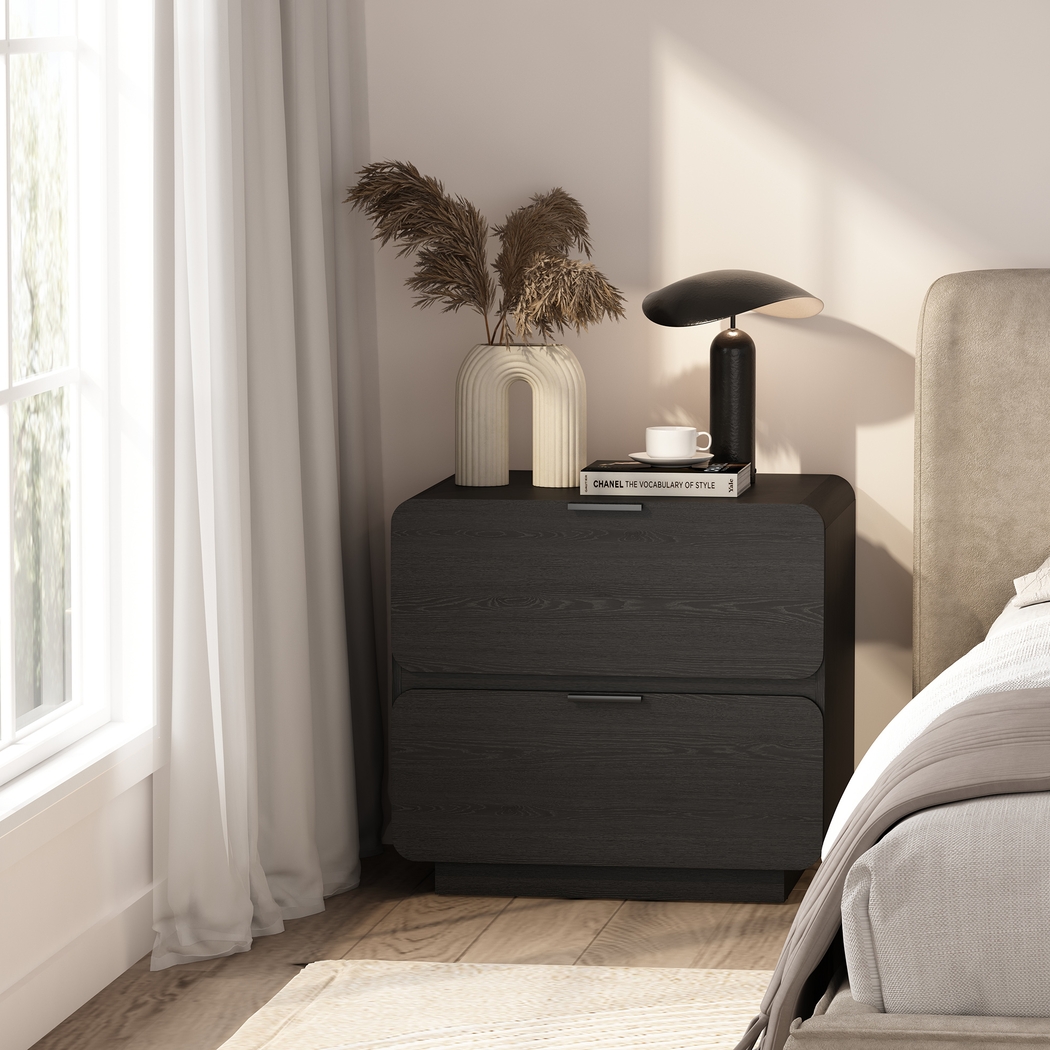 Cavernbit Black Nightstand - Thumbnail - Image 2
