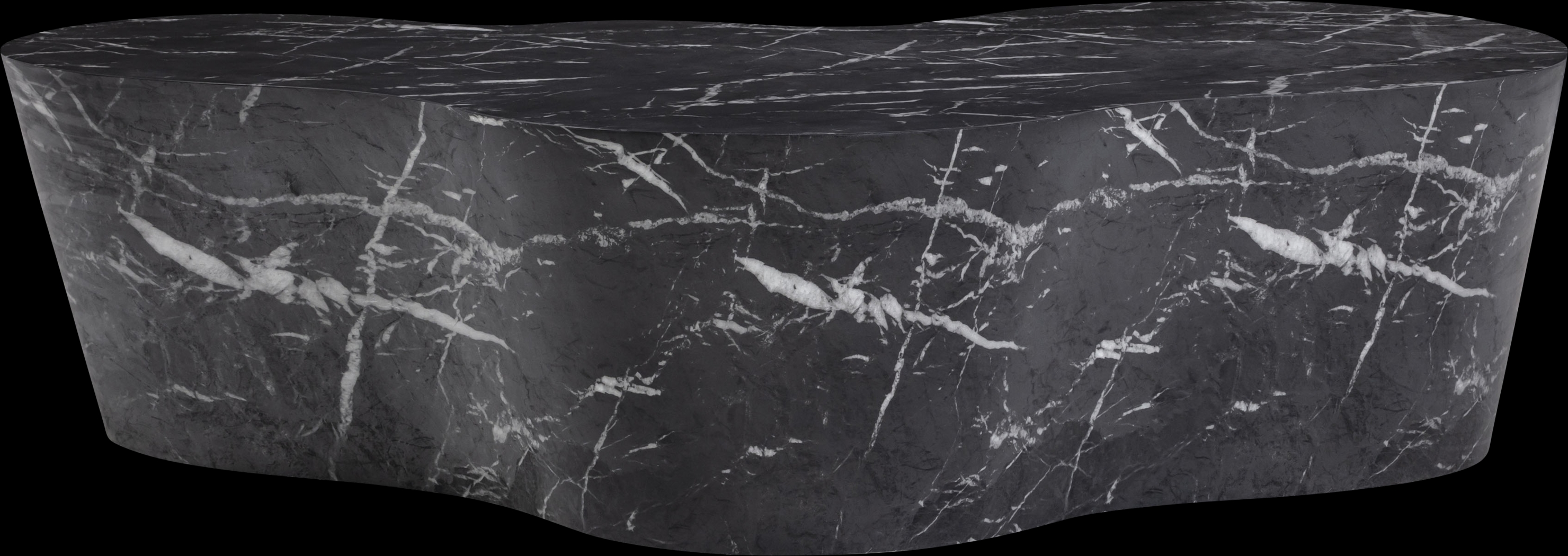 Cavernwell Outdoor Black Cocktail Table - Thumbnail - Image 2