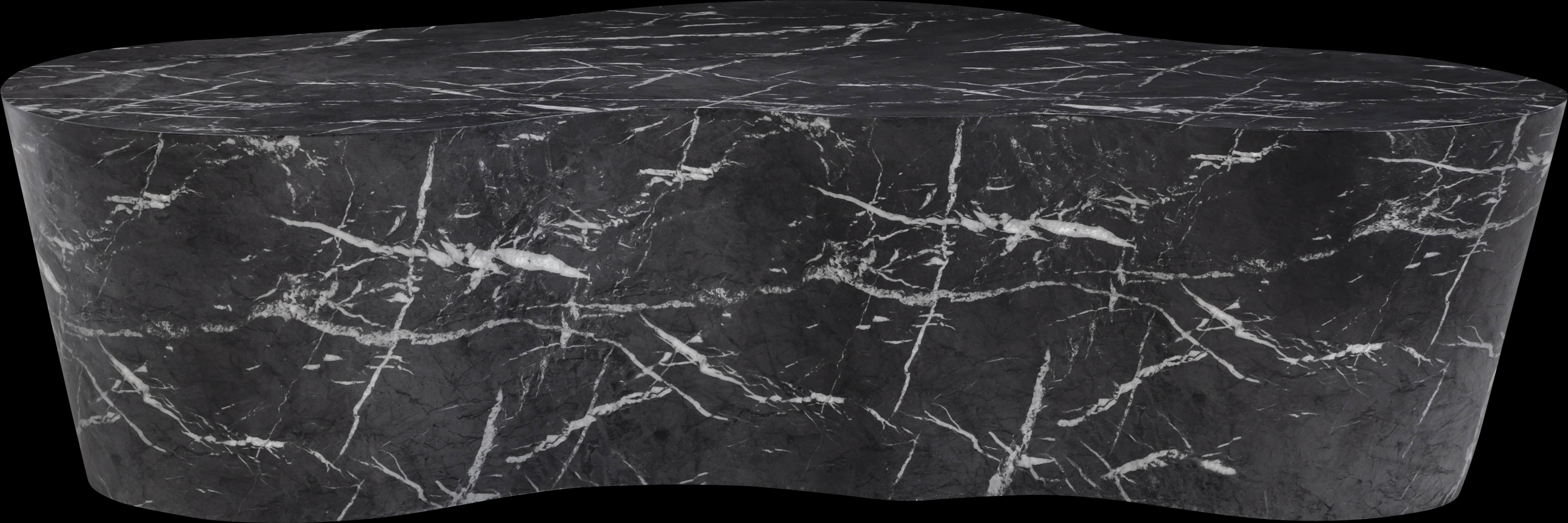 Cavernwell Outdoor Black Cocktail Table - Thumbnail - Image 3