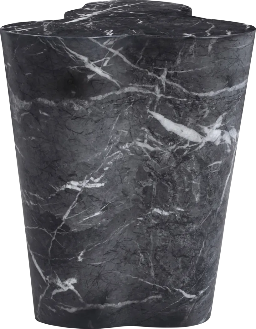 Cavernwell Outdoor Black Side Table - Thumbnail - Image 2