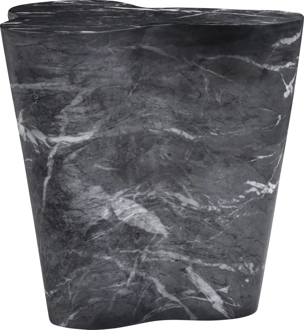 Cavernwell Outdoor Black Side Table - Thumbnail - Image 3