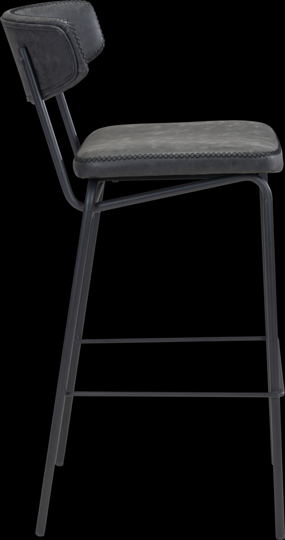 Cavestone Black Bar Height Stool, Set of 4 - Thumbnail - Image 4