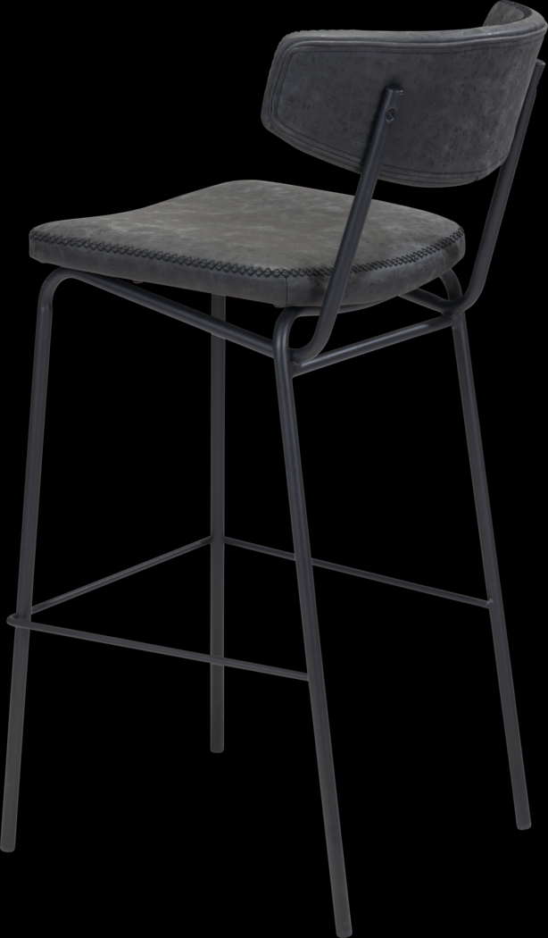 Cavestone Black Bar Height Stool, Set of 4 - Thumbnail - Image 7