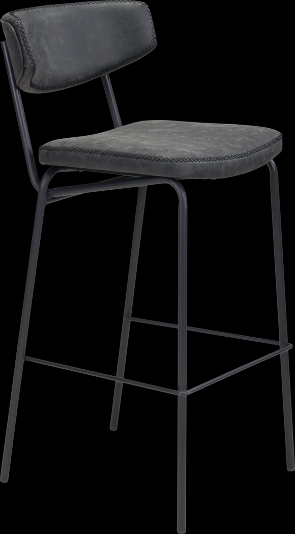 Cavestone Black Bar Height Stool, Set of 4 - Thumbnail - Image 8